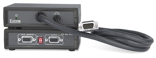 Amplificatori: Extron P/2 DA2 Plus - Two Output VGA Distribution Amplifier – Usato da Rothenburg venduto da BildundTon