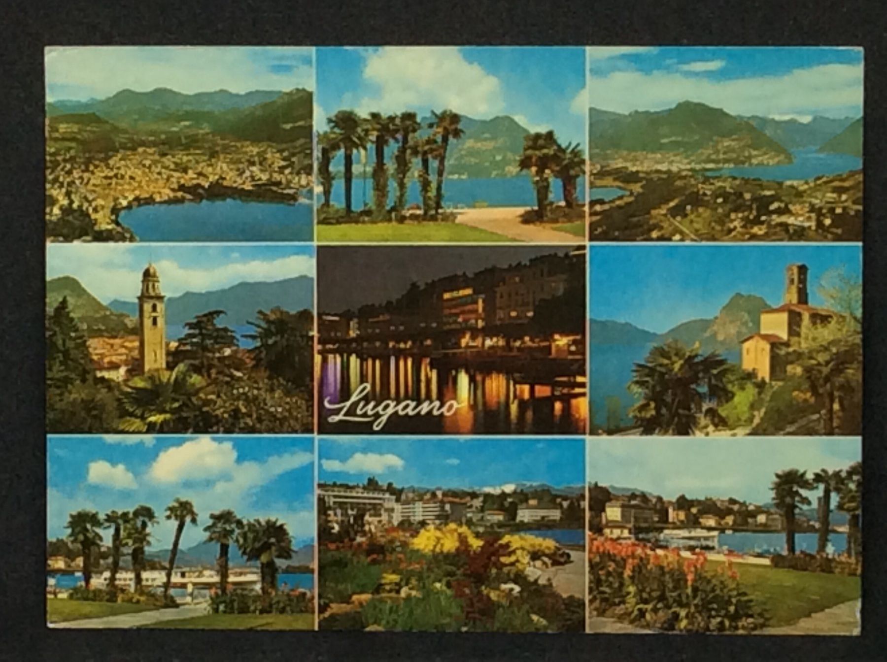 Cartoline postali: Lugano – Usato da Widnau venduto da Brusi9