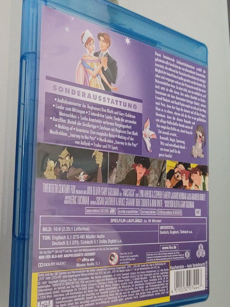 Tutti i DVDs: Anastasia Blu-ray – Usato da Dottikon venduto da Oldyfreak 1