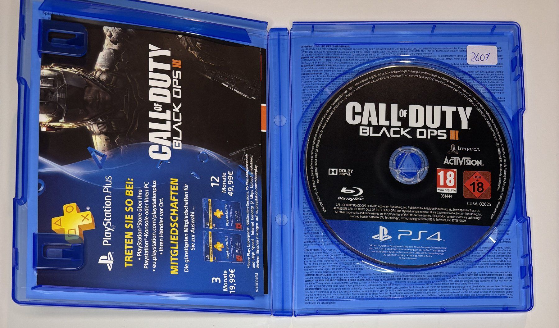 Spiele: PS4 - Call of Duty: Black Ops III – Gebraucht aus Allschwil von Bullach 1