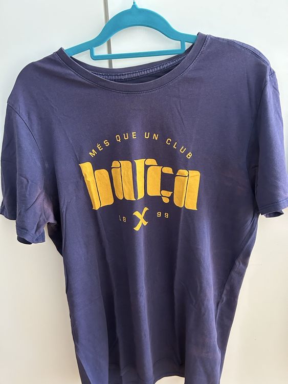 Nike T-shirt: Nike T-Shirt Barca Mes Que Un Club,Size:L – Usato da St Gallen venduto da kon_2nnp