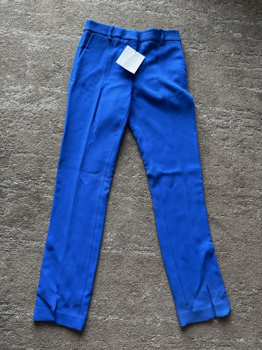 Pantaloni: Victoria Beckham front split tuxedo trouser, cobalt blue – Nuovo e nell'imballaggio originale da Zürich venduto da EShopping81 3