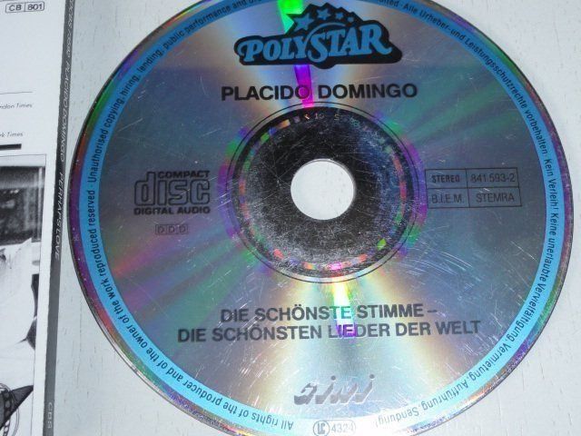 CD: 4CD's- Placido Domingo feat. "Perhaps Love" with John Denver – Usato da Unterbäch VS venduto da diquq 6