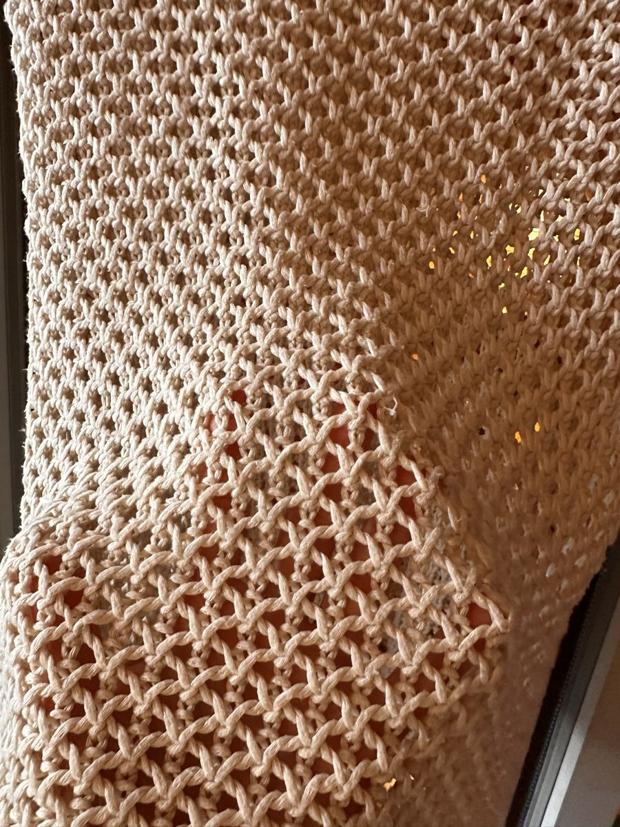 Pullover & Sweatshirts: Beige Knitted Sweater, Open Mesh, Boho Style, Size M – Neu (gemäss Beschreibung) aus Zürich von BettinaMarie2308 3