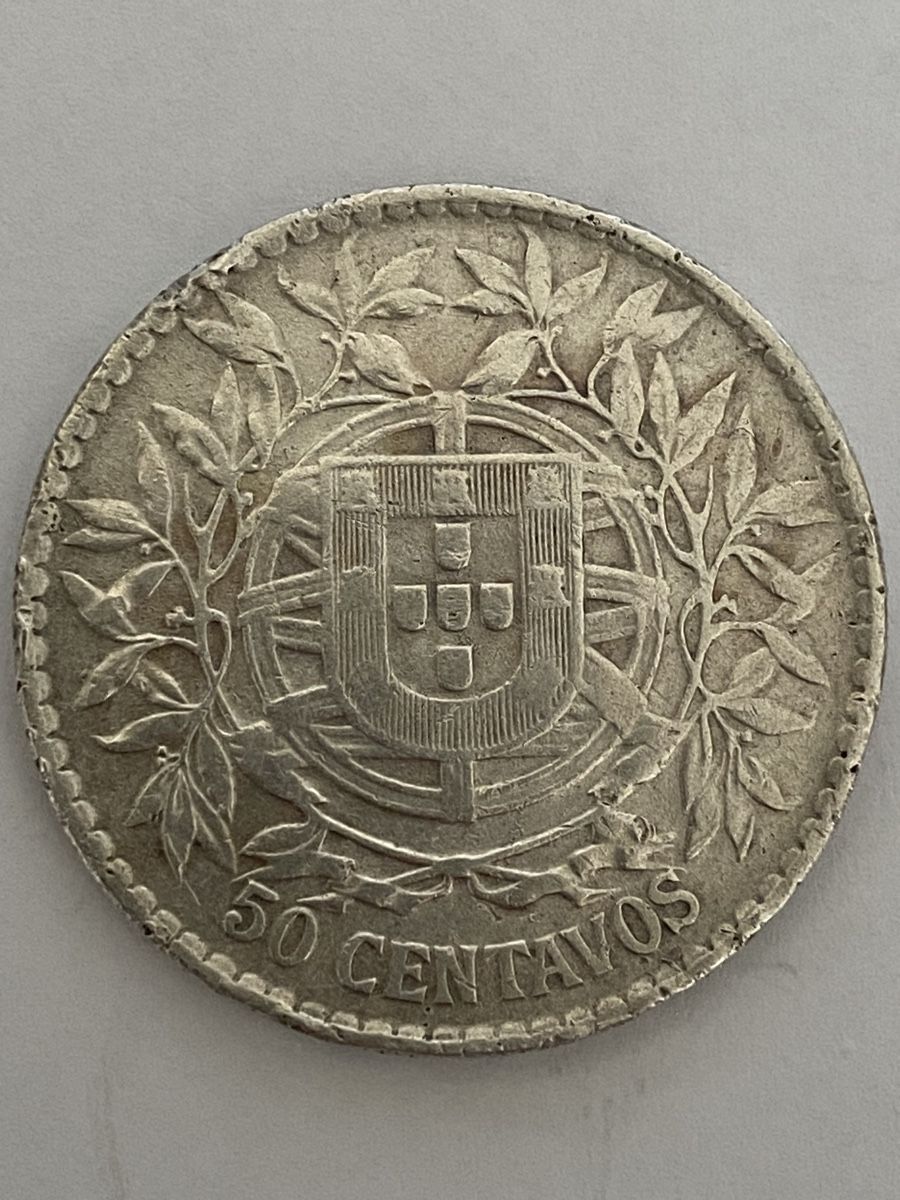 Tutti le monete: Portugal, 50 centavos 1914 argent – Usato da Corsier-sur-Vevey venduto da Ginoarturo 1