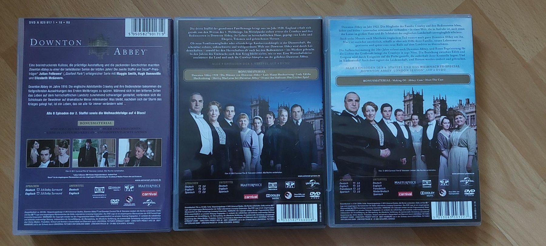 Tutti i DVDs: Downton Abbey - Eine Staffel zur Auswahl 2,3 oder 4 – Usato da Arbon venduto da mick1968 1