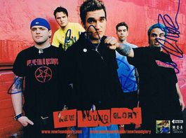 New Found Glory Autogramm signiert Foto 13x18cm