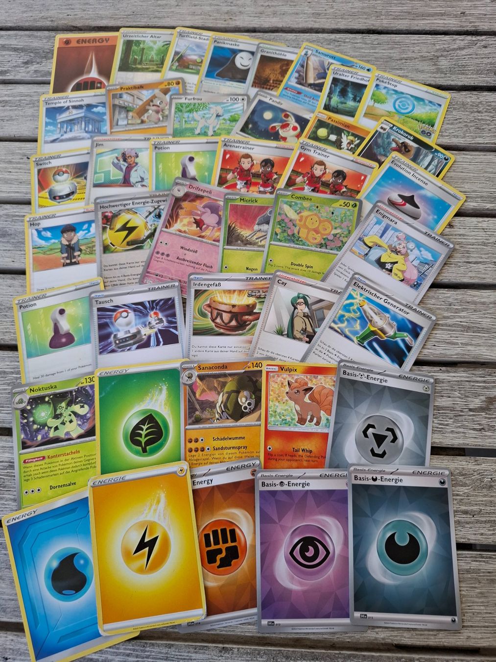 Pokémon Sammelbilder & Trading cards: Pokémon Sammelkarten gemischte Karten – Gebraucht aus Winikon von Puluh