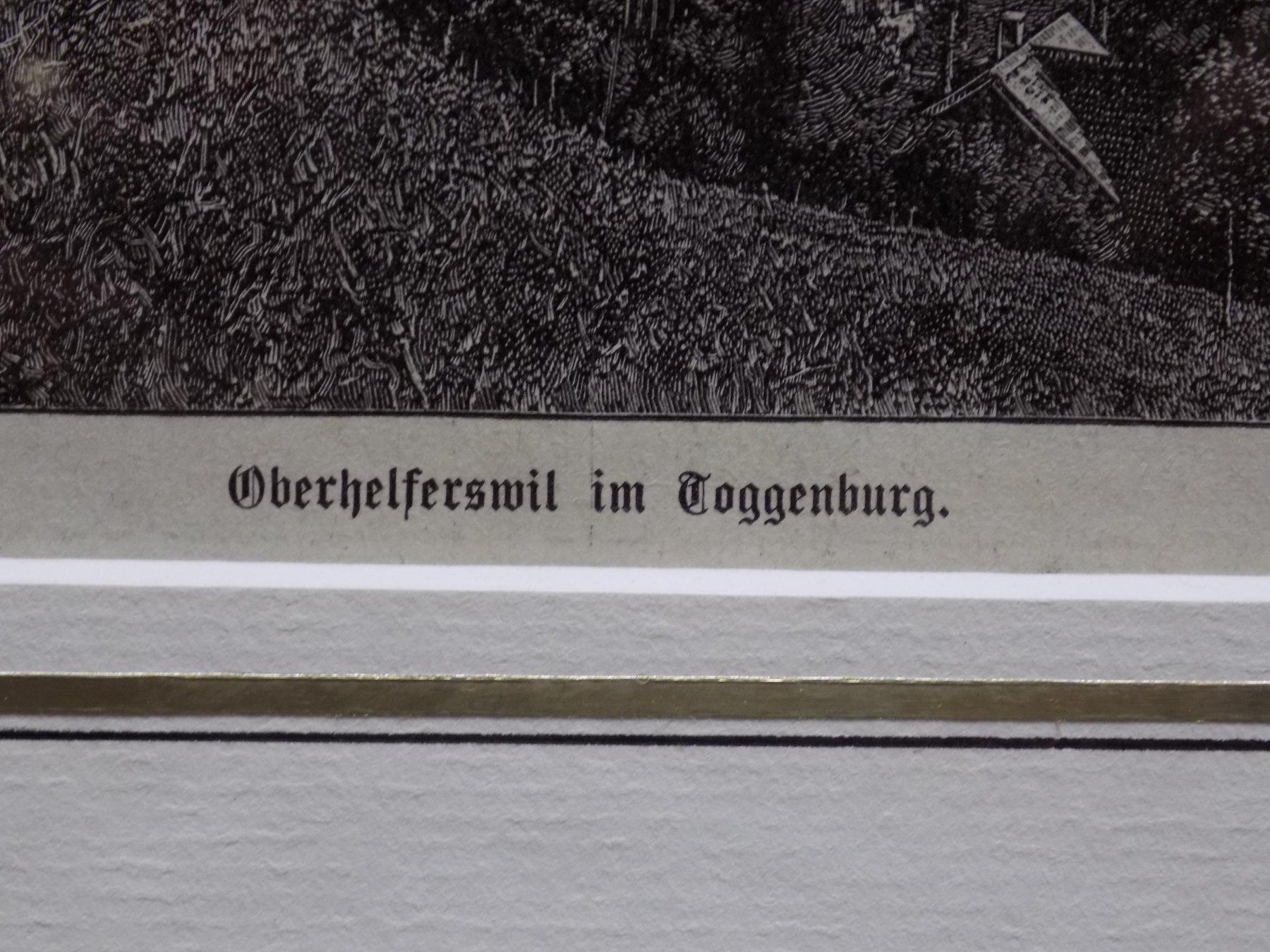 Incisioni: Oberhelfenschwil Toggenburg – Usato da Risch venduto da Rischli15 2