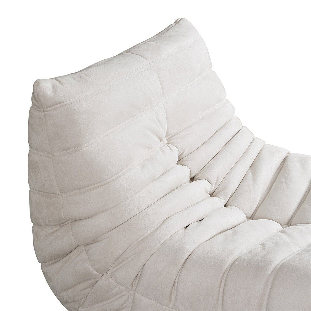 Poltrone: Relaxsessel mit Hocker CALM - Beige – Nuovo e nell'imballaggio originale da Wallenwil venduto da toesstal-vertrieb 6