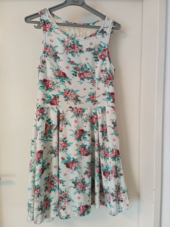 Marisa Damen Sommerkleid Gr XS (36) Blumenmuster Kleid