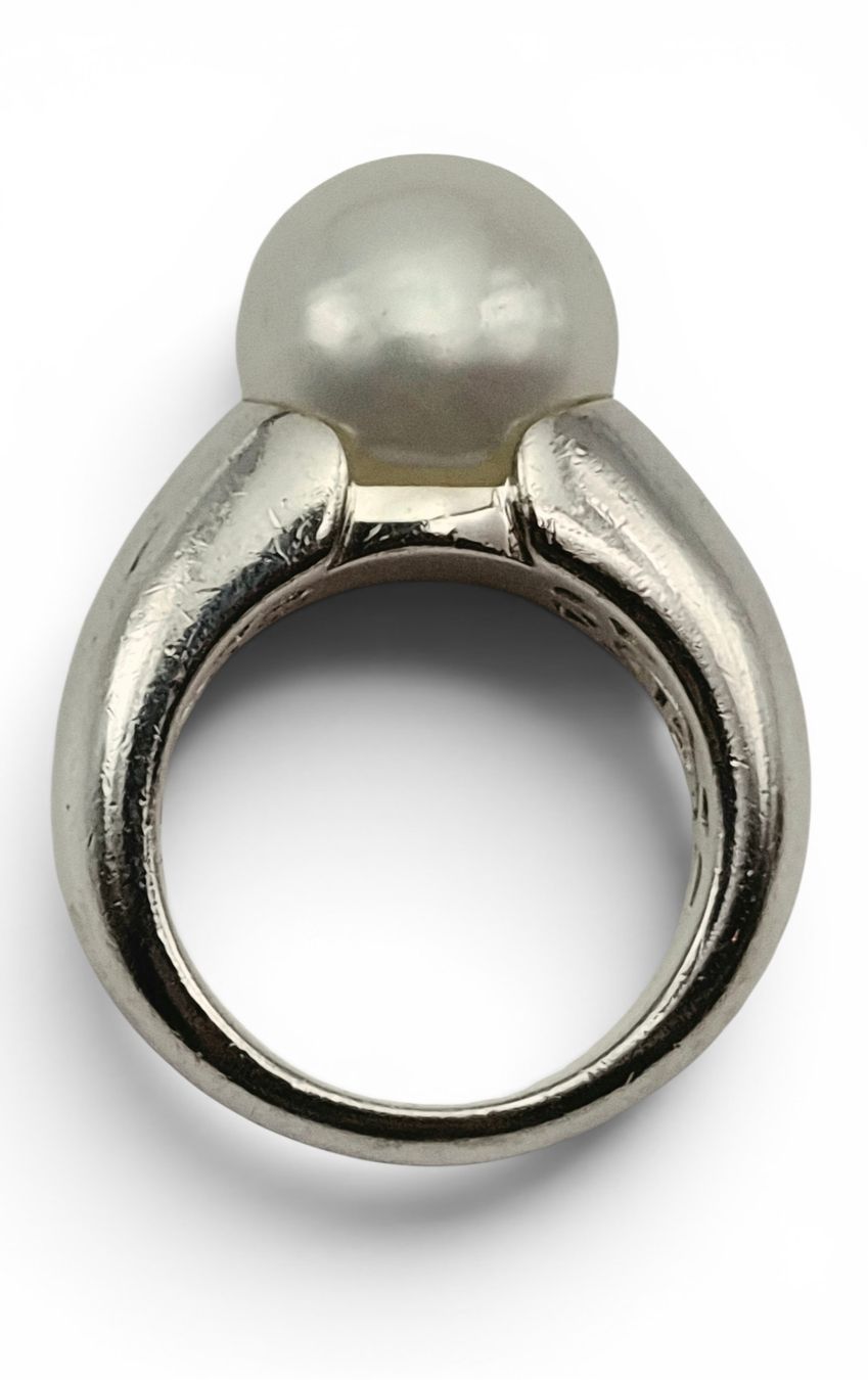 Anelli: Bague Massive THOMAS SABO Argent & Perle synthétique Blanche – Usato da Clarens venduto da Rimany 1