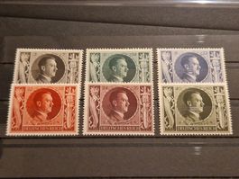 Deutsches Reich Briefmarken Adolf Hitler 1943 POSTFRISCH
