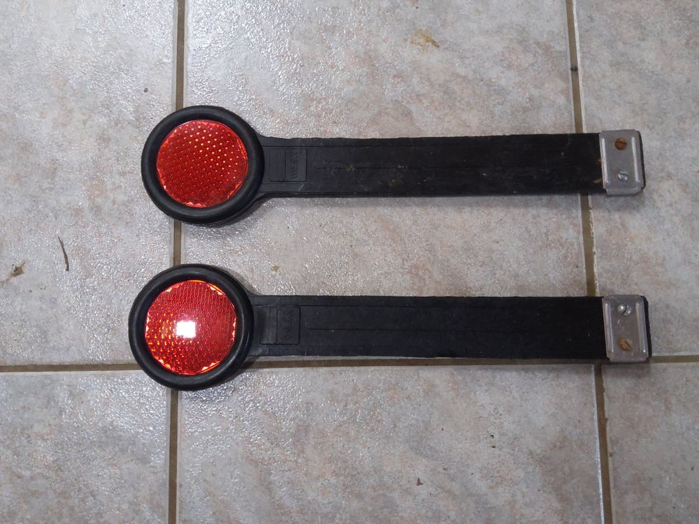 Catadioptre Reilux Rouge – Tracteur, Moto, Vélo – Oldtimer Vintage Allemand