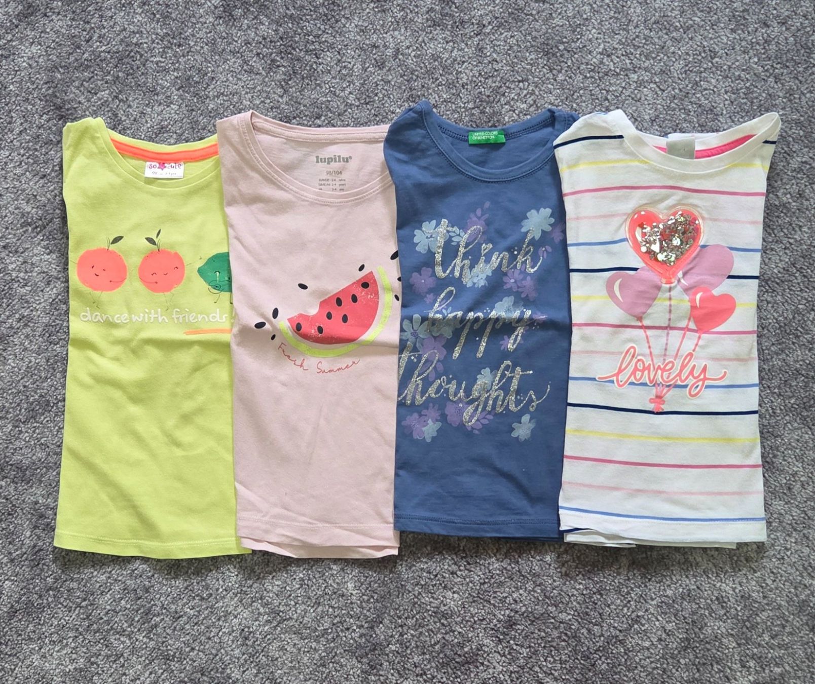 Lotti & Set di vestiti: Mädchen T-Shirt Paket Grösse 98/104 – Usato da Schwerzenbach venduto da sla_5gnv 2