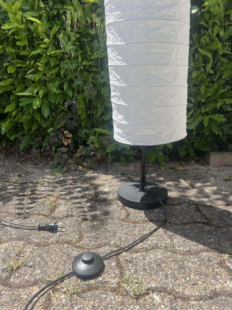 Lampade: Stehlampe Papier weiss ab 1.- – Usato da Illnau venduto da evelineundamelie 2