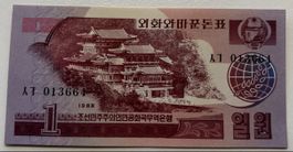 Korea 1 Won 1988 Neuwertig