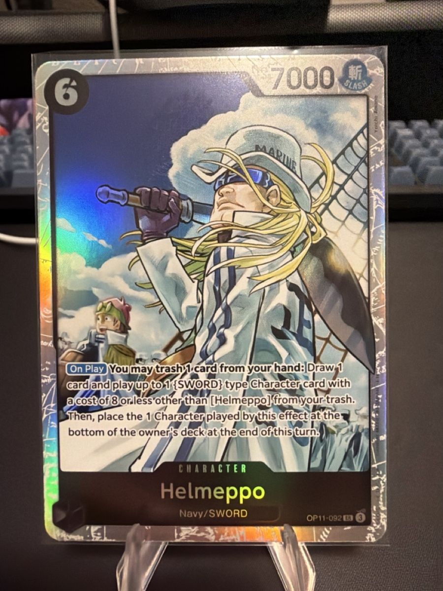Bandai Carte collezionabili: One Piece Karte: Helmeppo – Nuovo (secondo la descrizione) da Kriens venduto da Ajiani