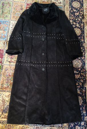 Manteau d'hivers imitation mouton renversé