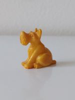 Schnauzer  Hund  aus Bernstein  handgeschnitzt