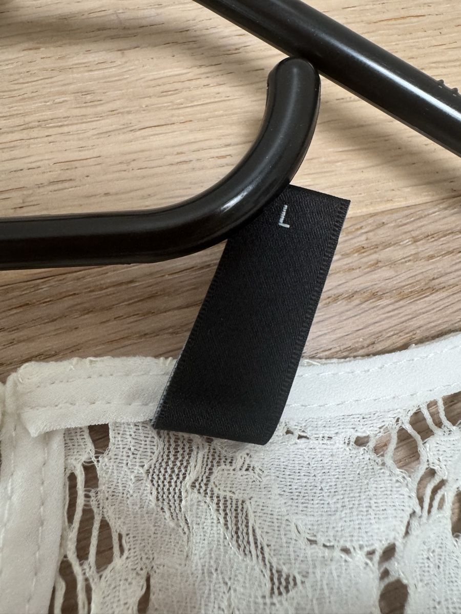 Camicette: Soyaconcept Bluse mit Spitze, elfenbeinfarben, Grösse L – Nuovo (secondo la descrizione) da Winkel venduto da Schorley 4