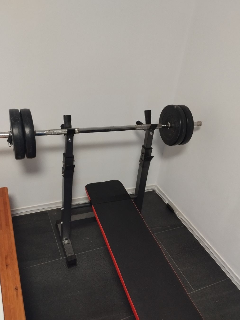 Hometrainer: Hantelbank mit Langhantel – Gebraucht aus Fischenthal von JURIGINAL 1