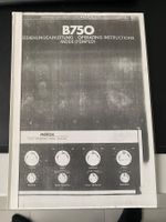 Revox B750 Bedienungsanleitung (Kopien)