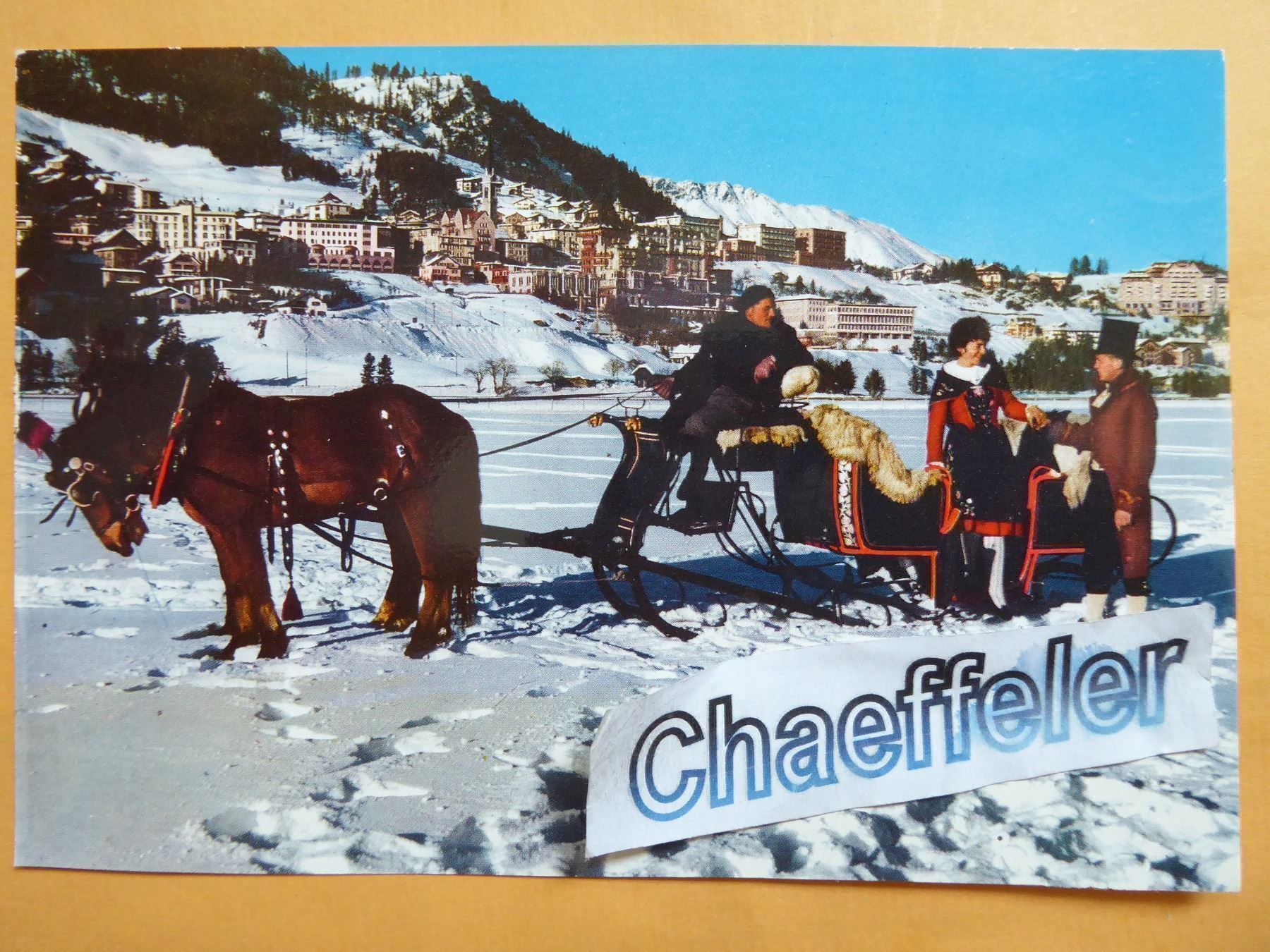 Cartes postales: St. Moritz – Neuf (Voir description) à Zürich par Chaeffeler