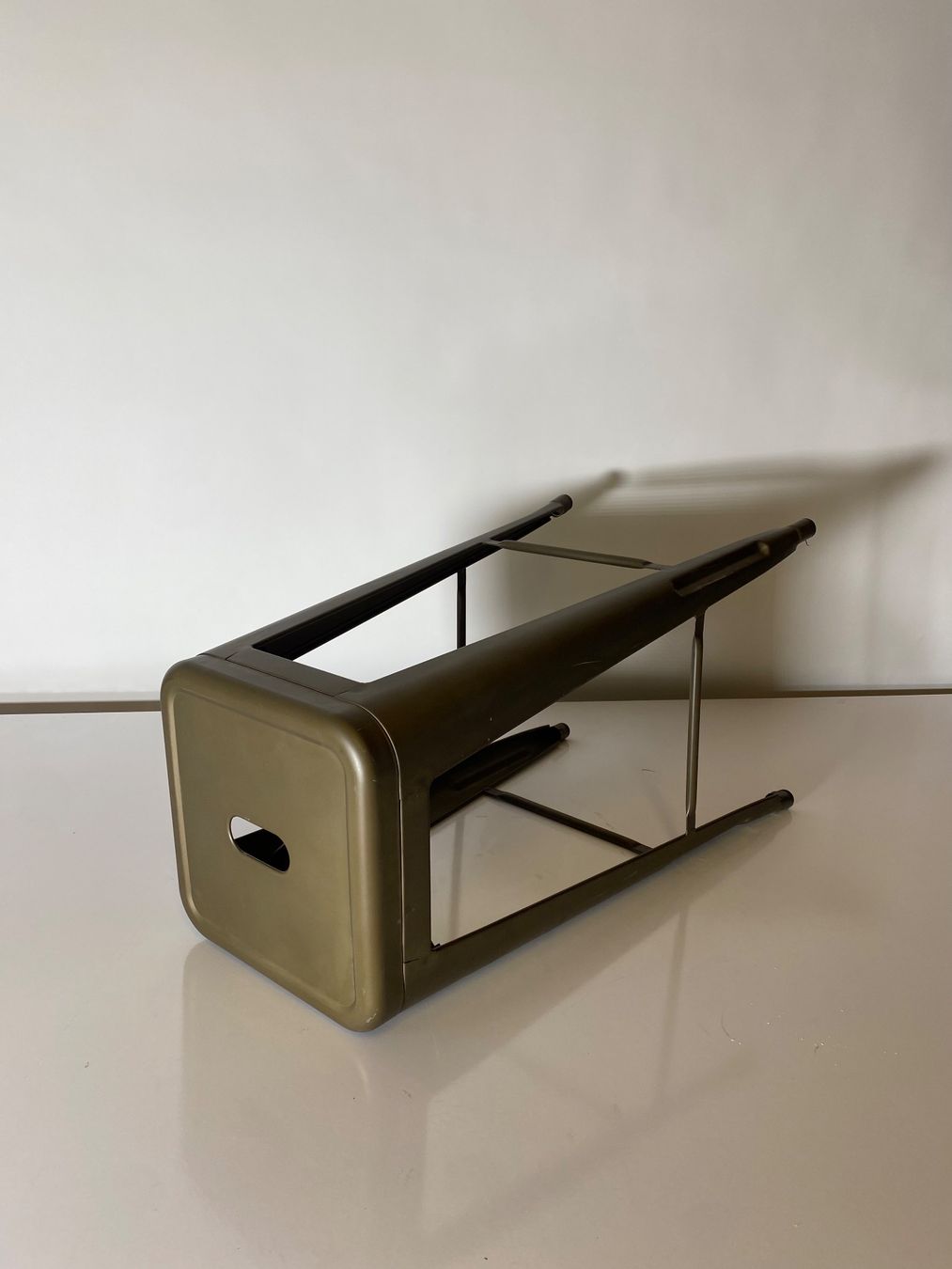 Hocker: Barhocker Metall patina gebraucht – Gebraucht aus Otelfingen von dekor01 2