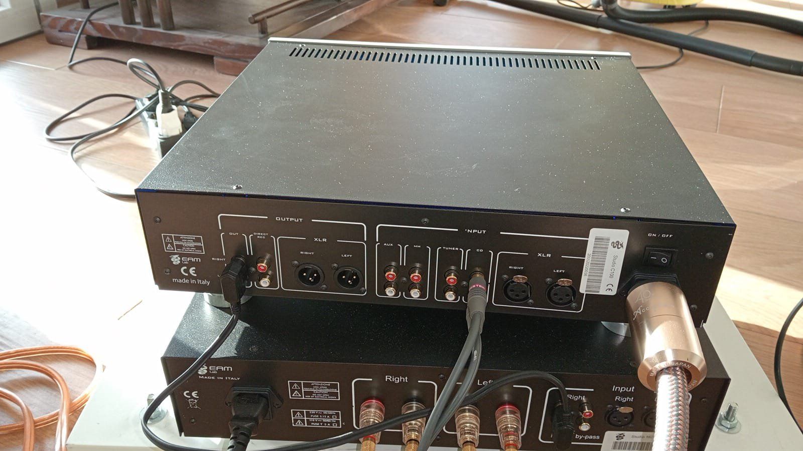 Amplificatori: NOS - EamLab Studio C100 Preamplifier – Official Warranty – Nuovo e nell'imballaggio originale da St-Cergue venduto da per_6cx5 4