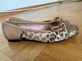 LE BABE Ballerinas  Leopardenmuster Grösse 36