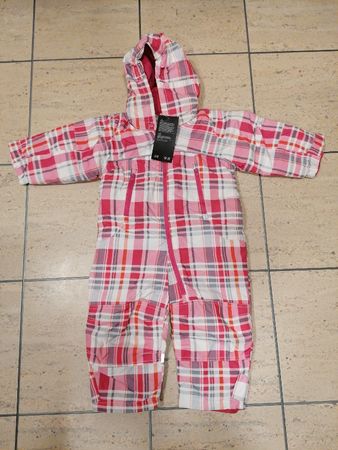 H&M Winter Schneeanzug Mädchen Gr. 86, kariert, fabrikneu