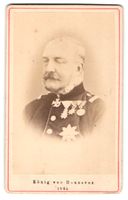 2 Fotografien König Georg V. von Hannov