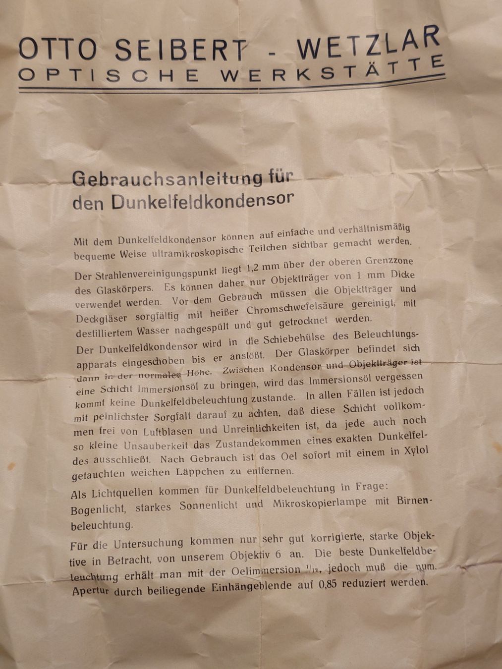 Zeiss Mikroskopie: Zeiss Kardioid-Kondensor (Dunkelfeldkondensor) – Gebraucht aus Greifensee von Freakler 5