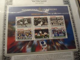 San Marino, Block 2002 **, Fussball-WM