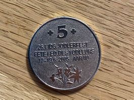 26. Eidg. Jodlerfest Aarau Jeton