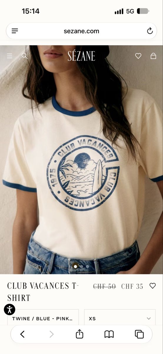 Sezane T-shirt: Sézane T-Shirt  – Usato da Aarau Rohr venduto da ash_m7hq 3