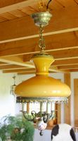 Vintage Hängelampe, Glas, Landhausstil