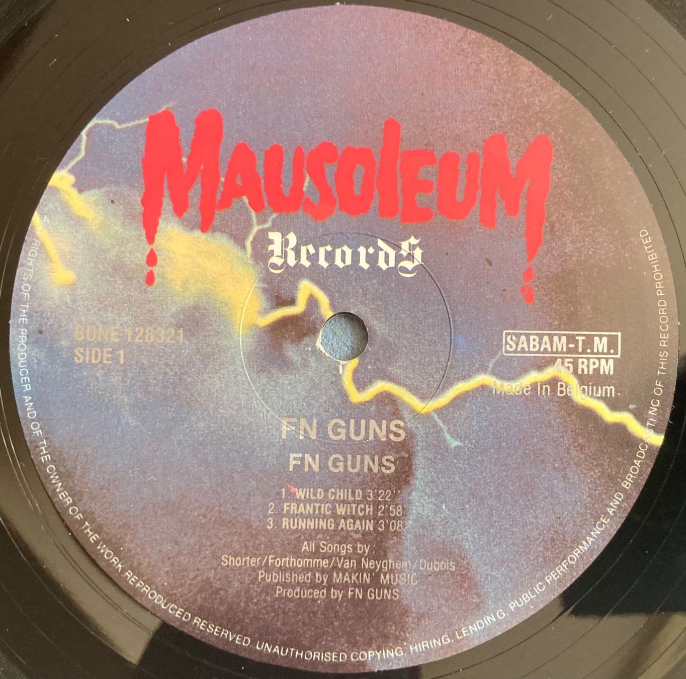 Dischi in vinile: FN GUNS - FN GUNS – Usato da Poliez-Pittet venduto da Newtown-Records 2