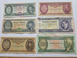 Banknoten aus Ungarn