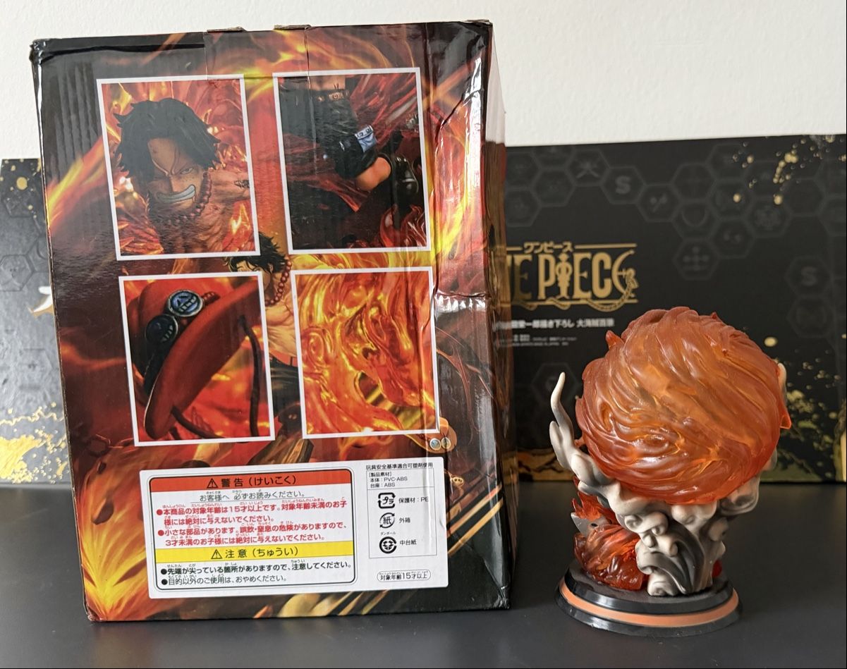Statuette: Ace One Piece Figure Fuoco🔥 – Usato da S. Pietro venduto da pap_nd2w 3