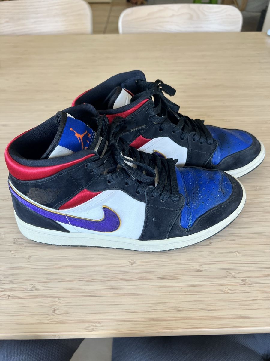 Scarpe da uomo: Jordan 1 Mid Lakers Top 3 – Usato da Wallisellen venduto da Alucard51 2