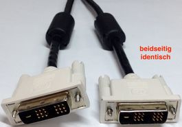 Monitor-Kabel digital DVI-D (Single Link) ca.1,7m ST/ST