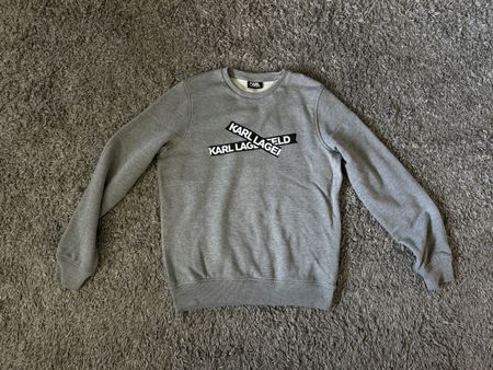 Karl Lagerfeld Sweatshirt Grau Herren Gr. S