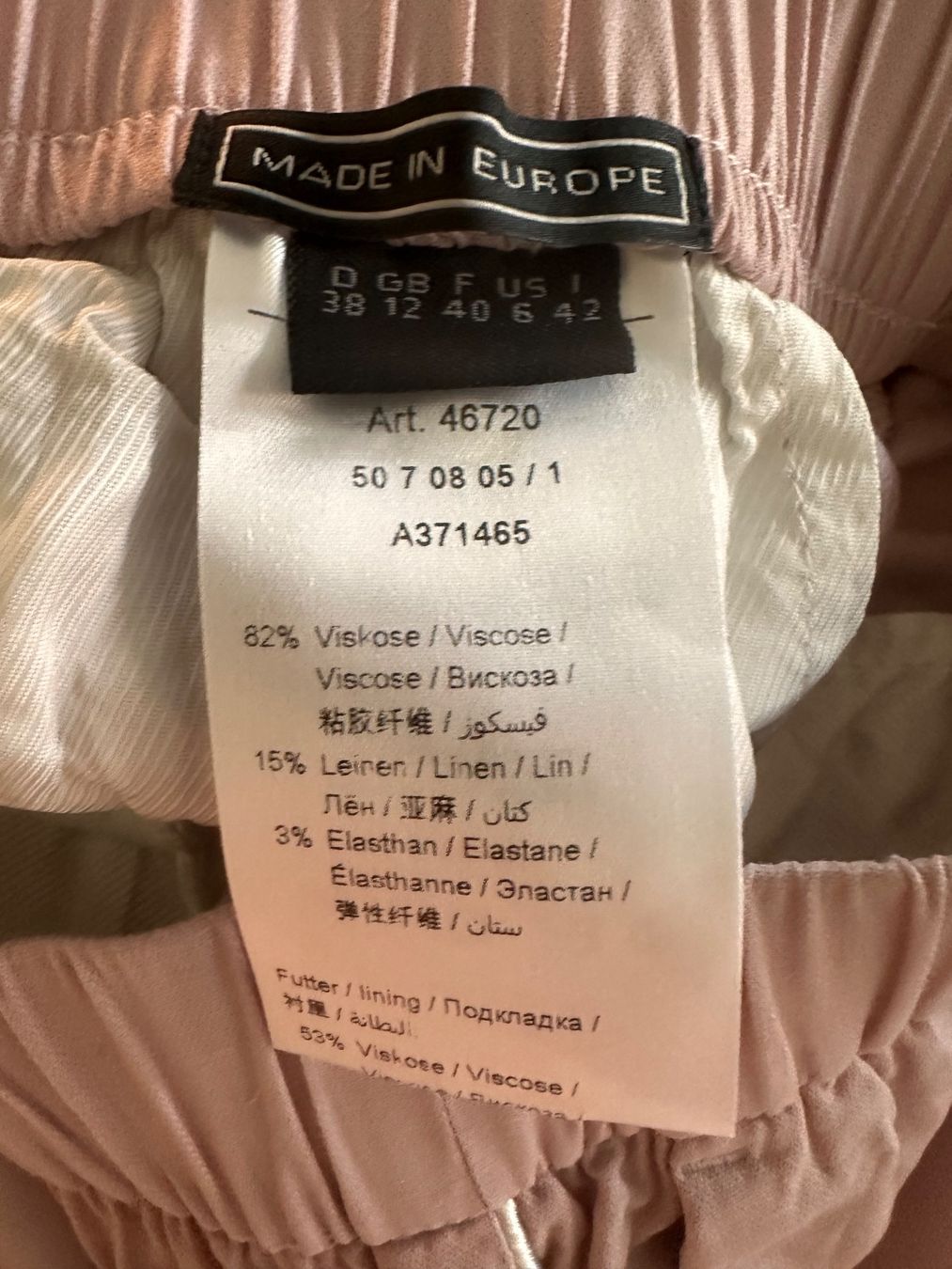 Pantaloni: Set Sommerhosen Grosse 38 – Nuovo (secondo la descrizione) da Alpnach Dorf venduto da ljusja 2