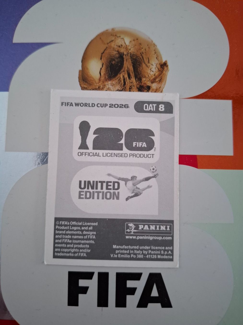 Panini Carte collezionabili: Panini WM Sticker QAT 8 Tarek Salman – Nuovo (secondo la descrizione) da Frauenfeld venduto da CymonHardy 1