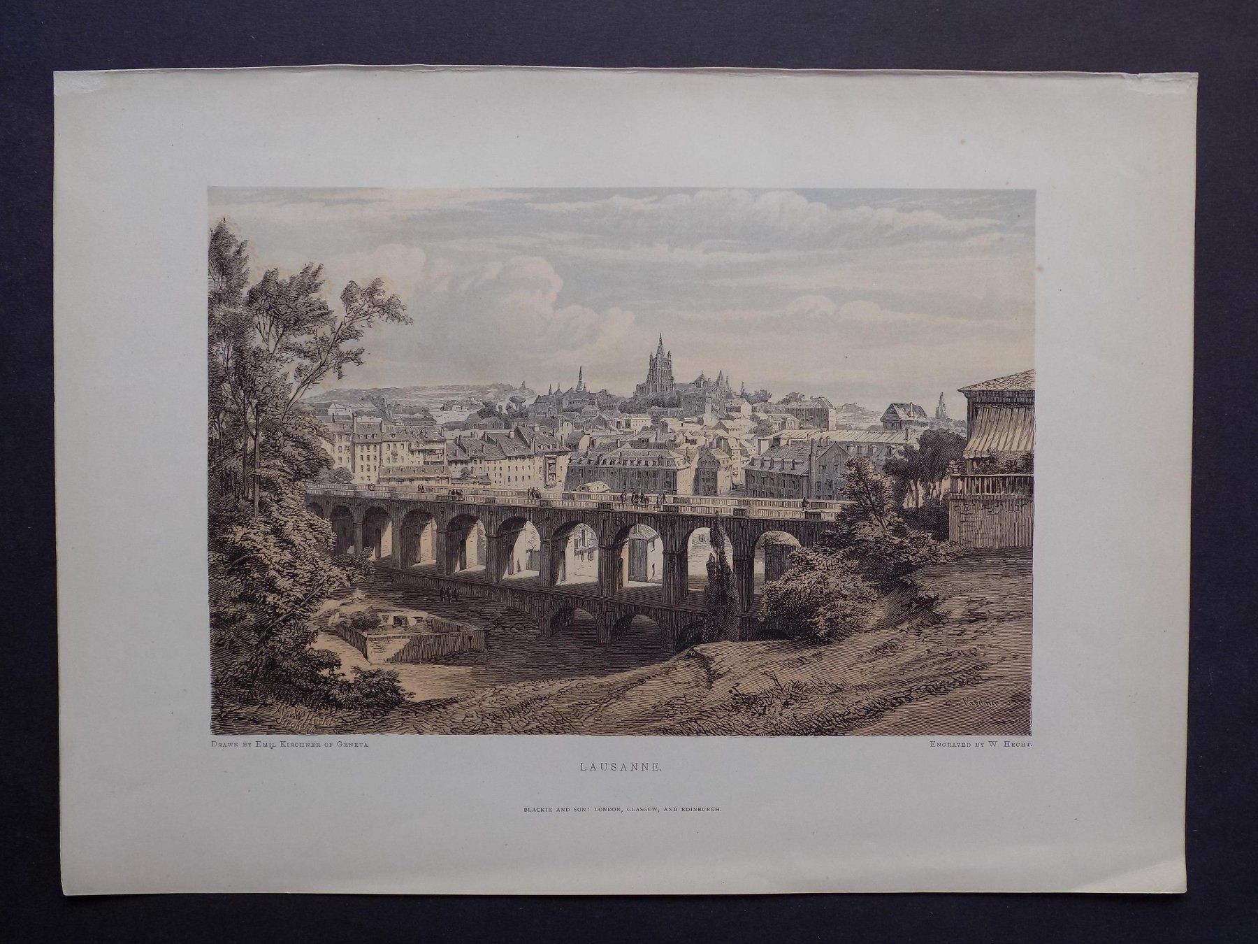 Gravures: Lausanne – D'occasion à Risch par Rischli15
