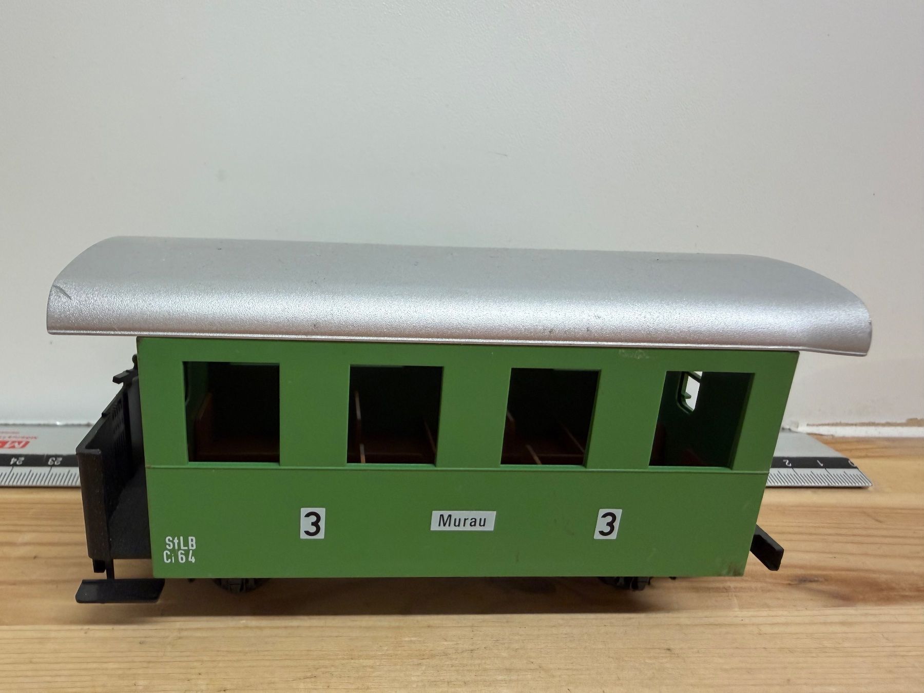 Fleischmann Modelleisenbahnen: Fleischmann 2301 MAGIC TRAIN PERSONENWAGEN MURAU, 3.KL – Gebraucht aus Büsserach von ModellbahnDepot 1