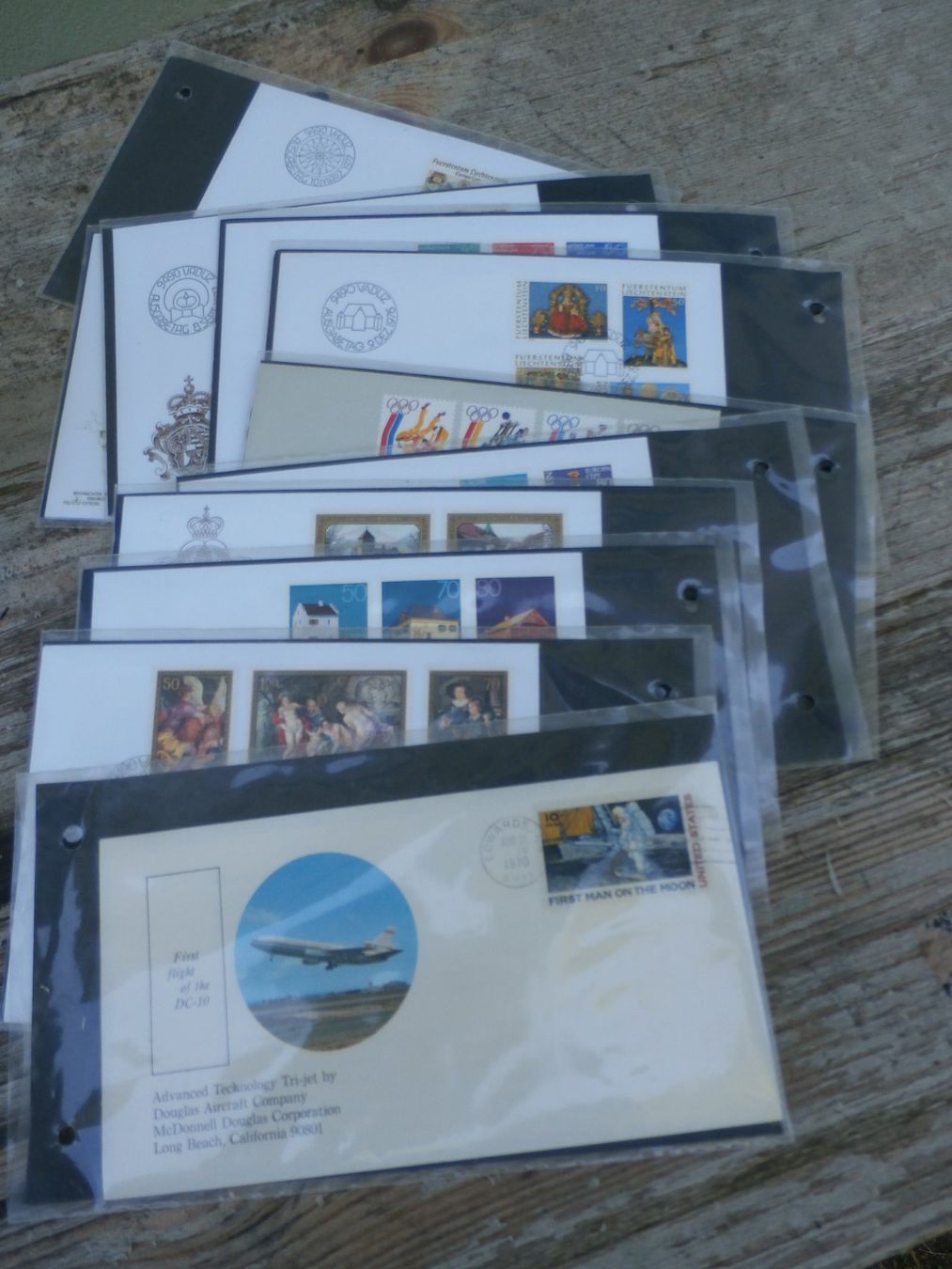 Alle Briefmarken: Ca 230 FDC Ersttagsbriefe – Gebraucht aus Zürich von tiburzio 2