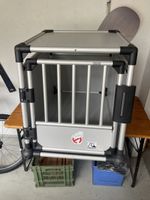 Hunde-Transportbox aus Aluminium 